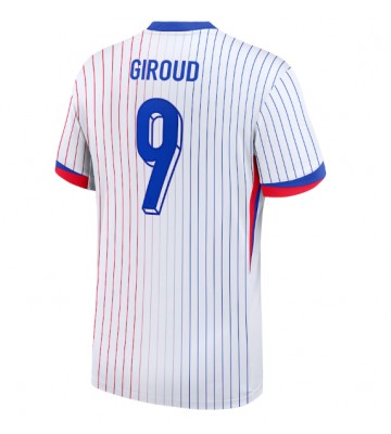 Francia Olivier Giroud #9 Segunda Equipación Eurocopa 2024 Manga Corta